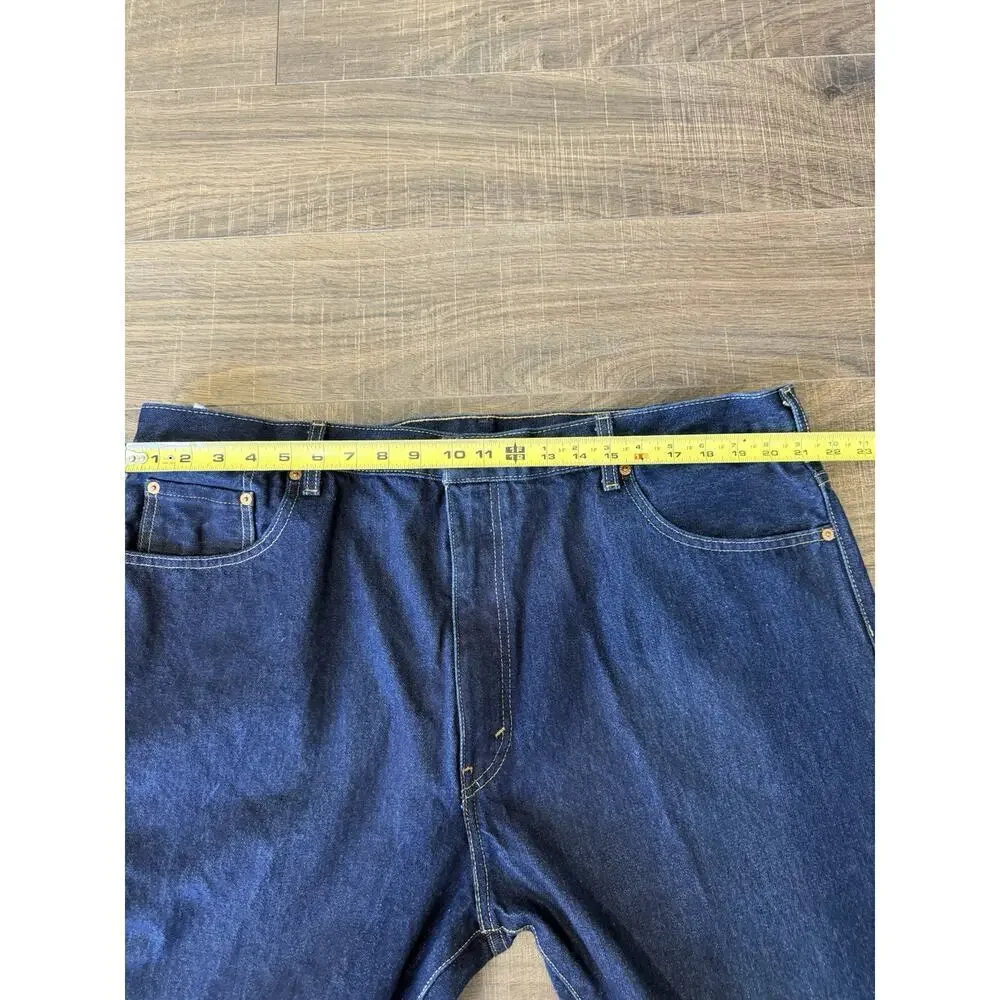 Levi's 517 Jeans Mens Size 44x30‎ Dark Blue Wash Denim Bootcut Western Cowboy